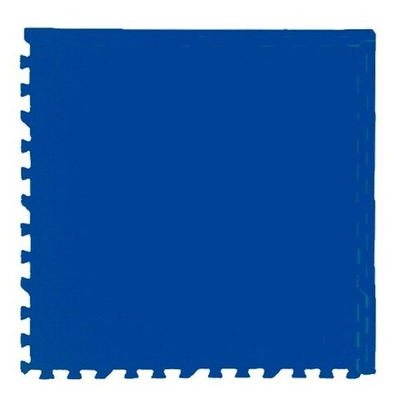 Коврик-пазл Экополимеры (4 плиты 60x60x0,9см, 1,44кв.м./уп) Синий