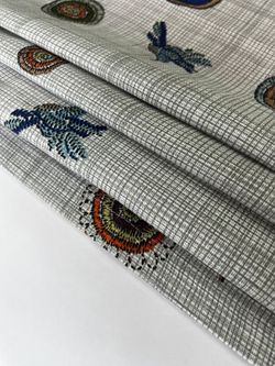 Штора из рогожки Сказка "Коты" 145х180 см 1 шт