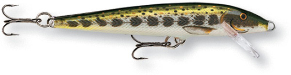 Воблер плавающий Rapala Original Floater F05-MD (0,9м-1,5м, 5 см 3 гр)