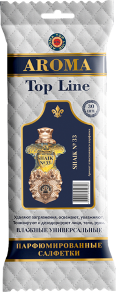 Салфетки влажные универсальные парфюмированные №24 Shaik №33