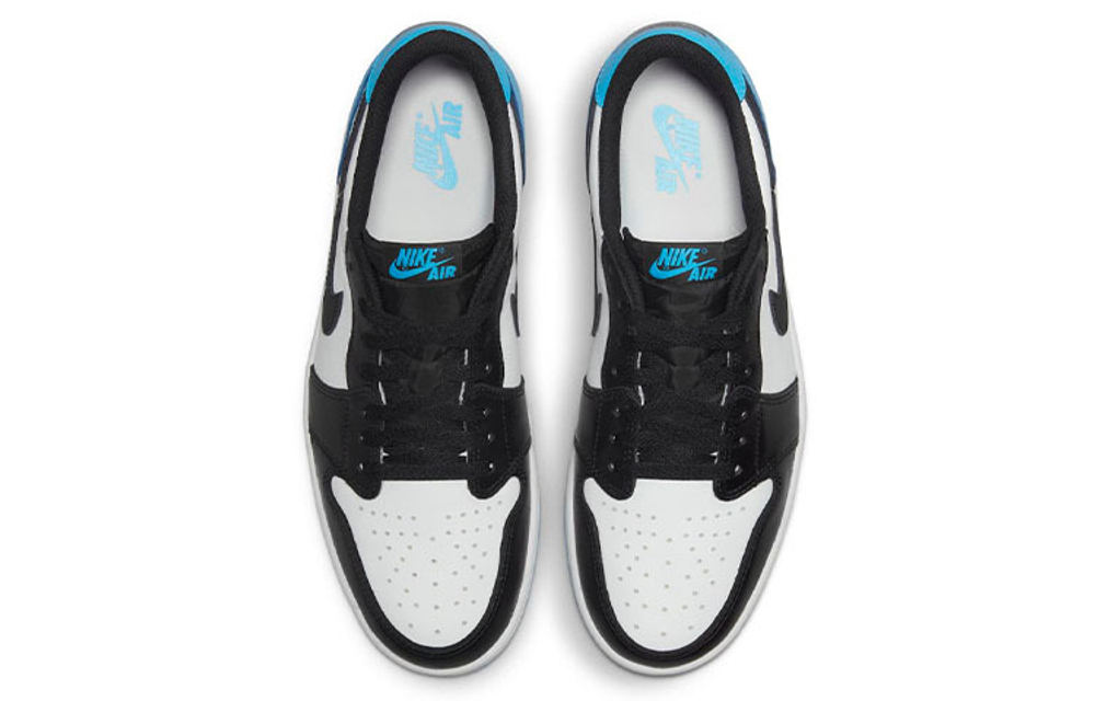 Кроссовки Jordan Air Jordan 1 Low 'Black And Dark Powder Blue'