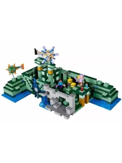 Конструктор Майнкрафт Подводная крепость 1122 деталей 1099