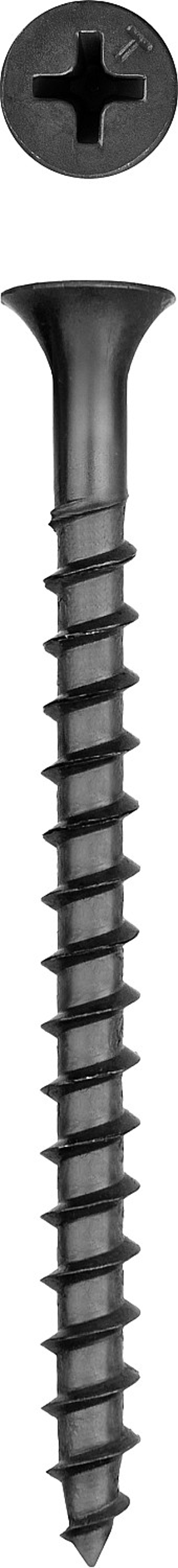 KRAFTOOL СГД, 65 х 3.8 мм, фосфатированное покрытие, 2000 шт (7,32 кг.), саморез гипсокартон-дерево (3005-65)