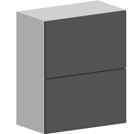 Кухня Модуль ШВГ 601Г Вотан / Графит Софт