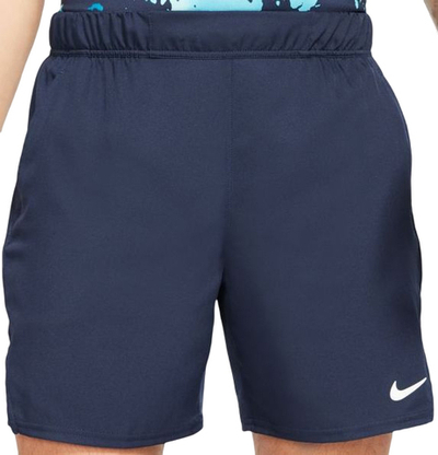 Мужские теннисные шорты Nike Court Dri-Fit Victory Short 7in M - obsidian/white