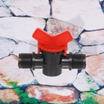 Муфта соединительная с наружней резьбой и краном 1/2» ДоброСад