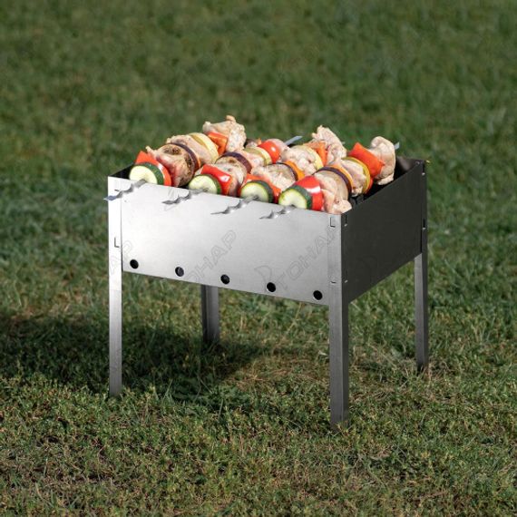 Мангал сборный Helios Light 300x240x300мм, сталь 0,3мм (HS-МC.01-Э) Helios (0)