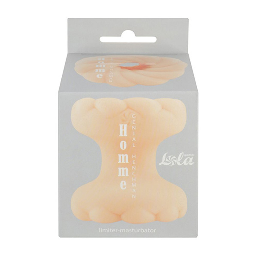 Телесный мастурбатор-стоппер 8см Lola Games Homme Genial Henchman 7012-01lola