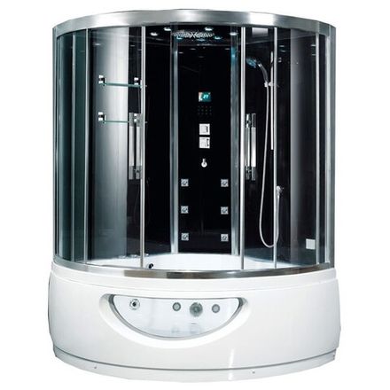 Душевые боксы четверть круга