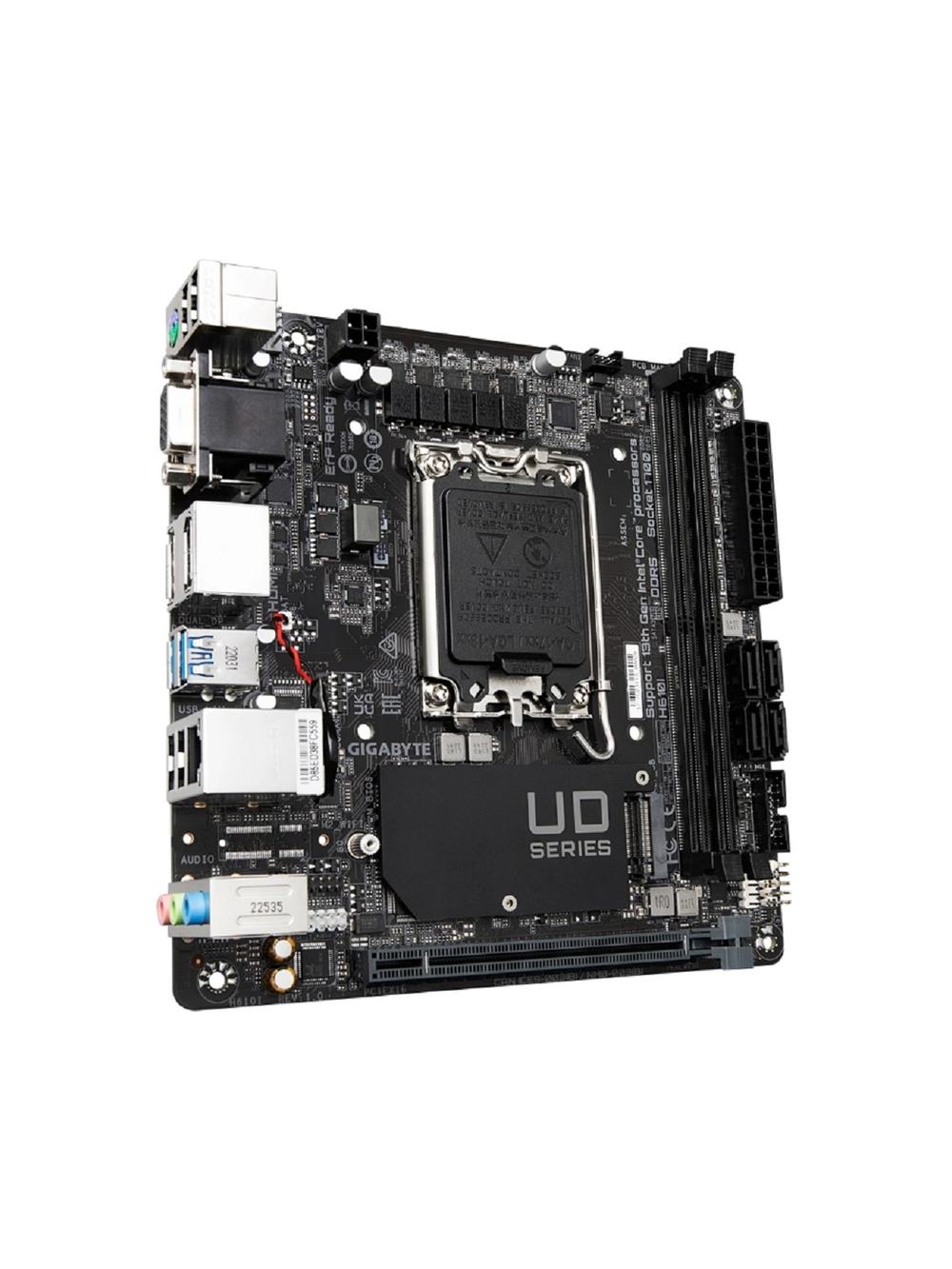 Gigabyte H610I {S1700, Intel H610, DDR5, Mini-ITX }