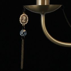 Подвесная люстра ILLUMICO IL0023 IL0023-3PSQ-24 AB CASTOR