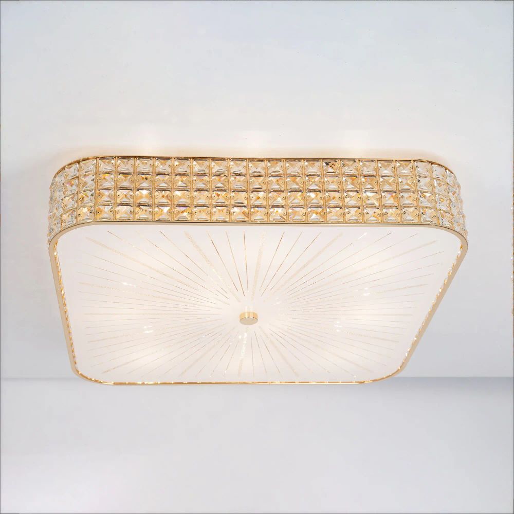 Citilux Портал CL324202 Люстра хрустальная Золото