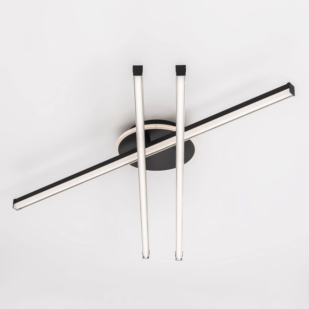 Citilux Trent CL203631 LED Люстра потолочная с пультом Чёрная