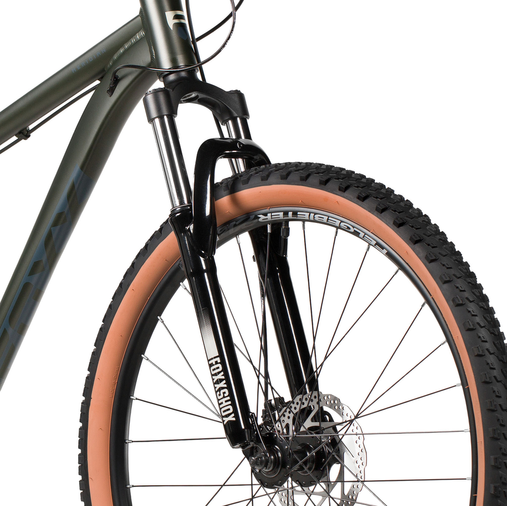 Велосипед 29" FOXX MERIDIAN р.20" алюминий, зеленый