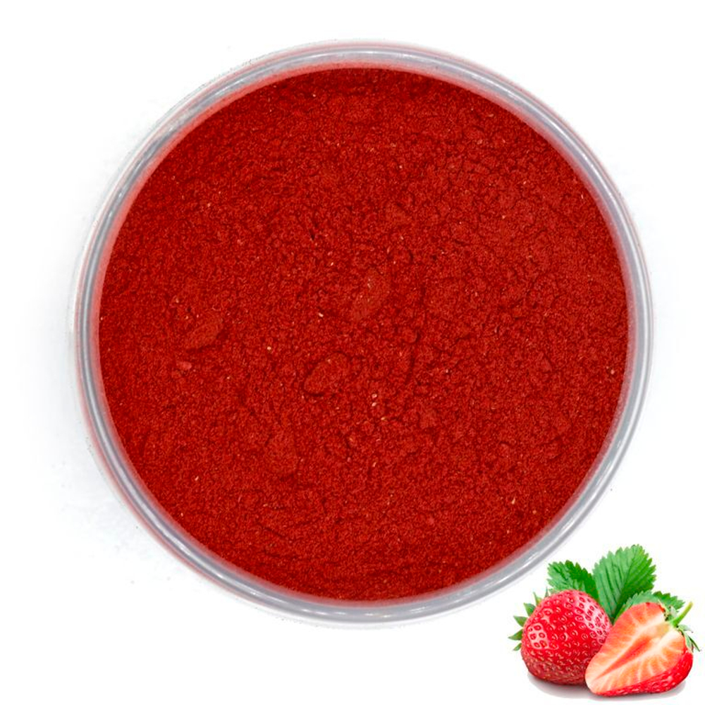 Клубника сублимированной сушки, порошок, 250 гр
