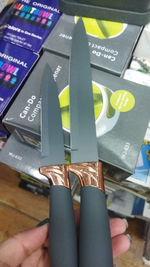 Набор кухонных принадлежностей с ножами премиальный 19 предметов