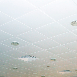 Потолок армстронг алюминиевый белый комплект 10 м2 с подвесной системой