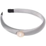 Ободок для волос «МАРЦИПАН», эдем, ширина 2см, микс 6 цветов ( в пакете с подвесом)