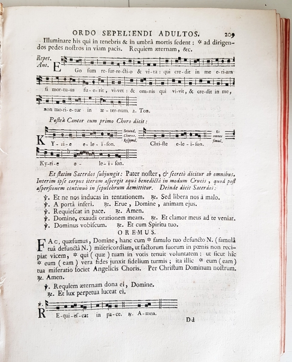 "Rituale Argentinense. (Аргентинский ритуал)"  1742 г.  Антикварная книга