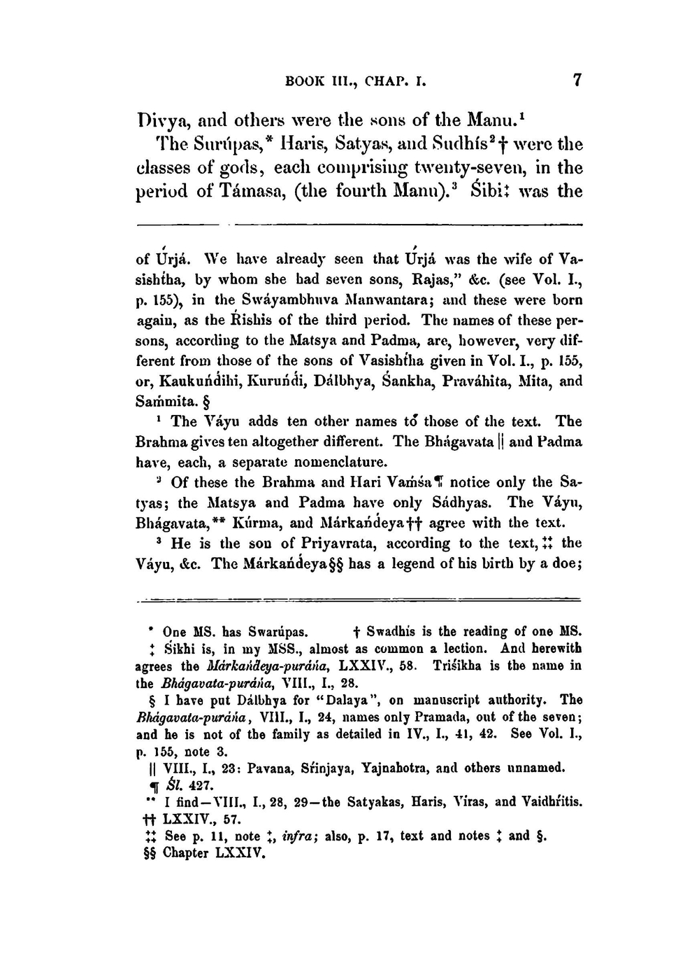 The Vishnu Purána. Volume III | H. H. Wilson