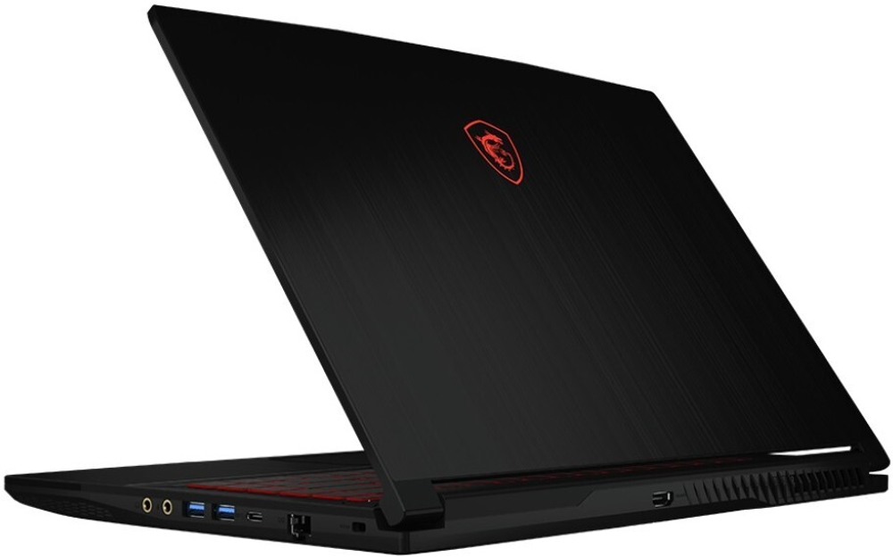 Ноутбук  MSI GF63 Thin 12VE-466RU 15.6 ", Core i7, 16 Гб RAM, 512 Гб SSD, GeForce RTX 4050, Черный
