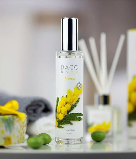 Мимоза, спрей ароматический для дома, Bago home