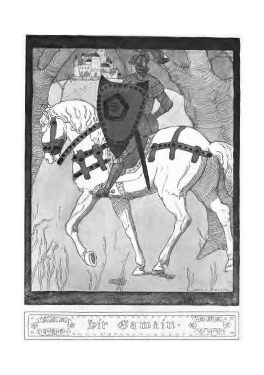 Sir Gawain and the Green Knight. A Middle-English Arthurian Romance Retold in Modern Prose | Jessie Laidlay Weston