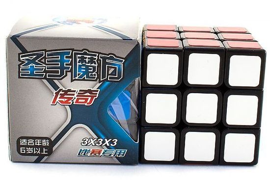 Головоломка кубик 3х3х3 Shengshou Legend black