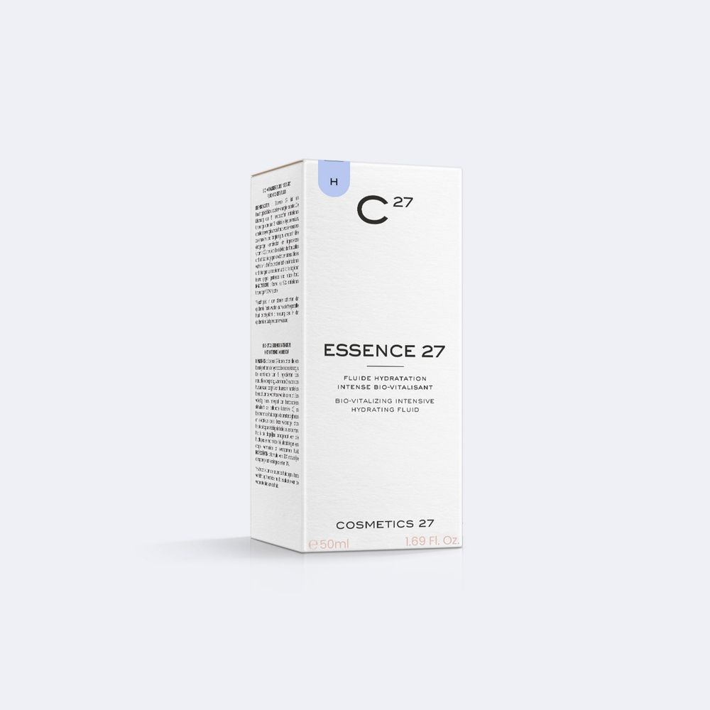 COSMETICS 27 (C 27) Интенсивно увлажняющая сыворотка-эликсир для повышения упругости кожи Essence 27 50 мл