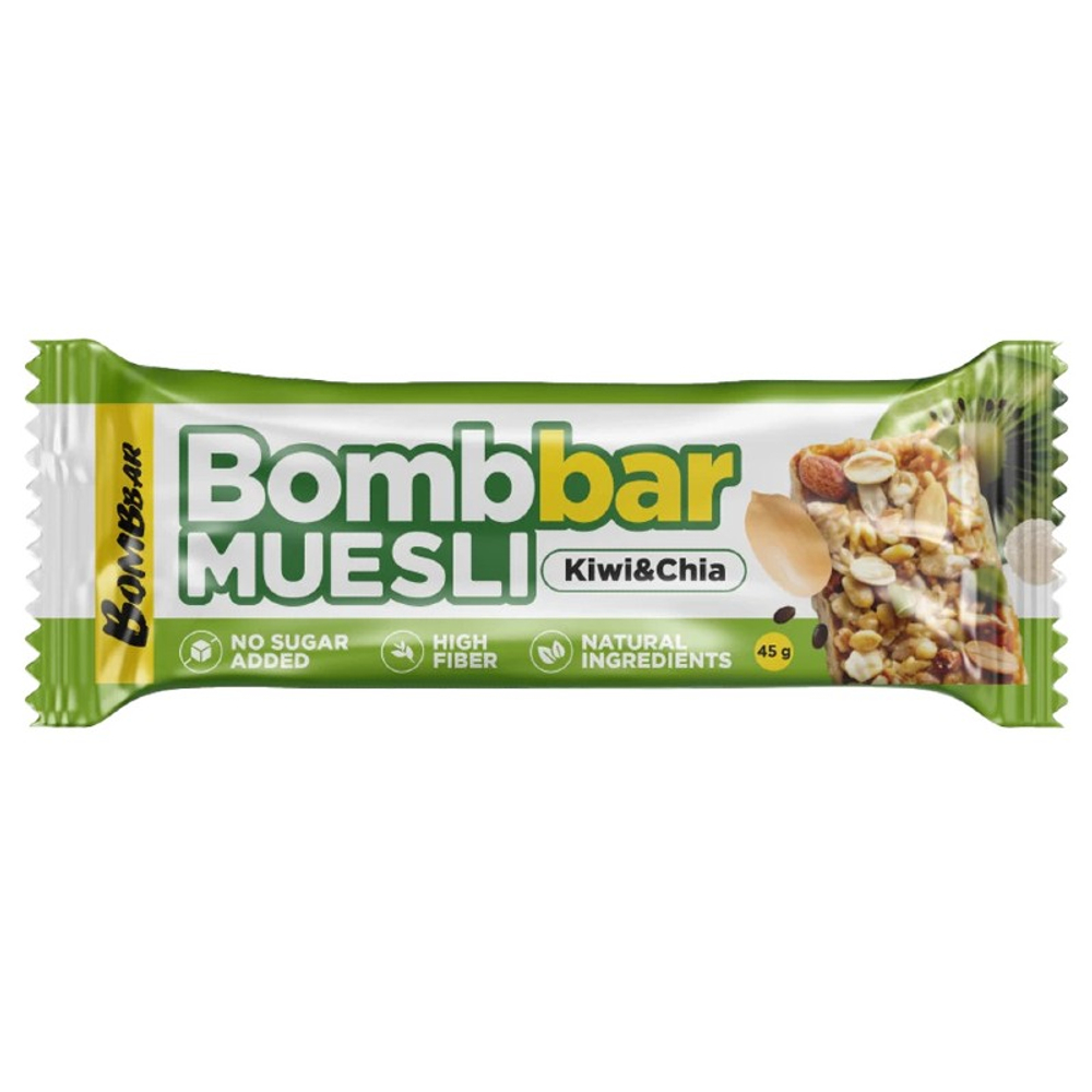 Bombbar Батончик мюсли (45 гр.)
