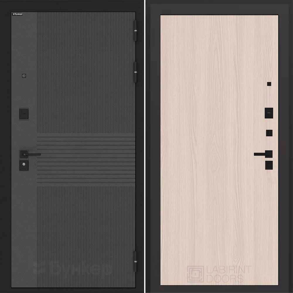 Входная дверь Бункер БН 05 - 05 Ясень Светлый