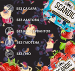 Конфеты SCANDIC без сахара со вкусом "Клубничный Микс" 14 гр