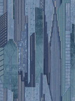 Мегаполис - 63 темно-коричневая