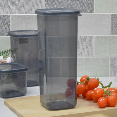 Емкость для сыпучих продуктов 2,1л, серый