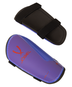 Щитки футбольные JA-201, синий