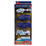 Набор транспорта 5шт, коробка 355-1