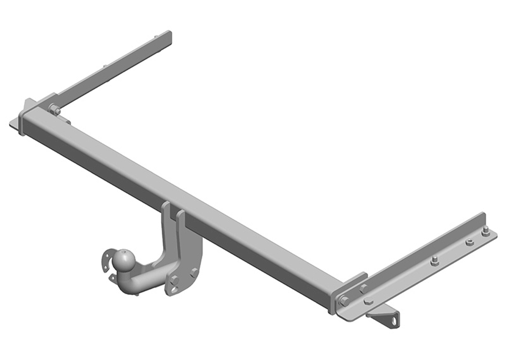 Фаркоп для Chevrolet Aveo седан 2012-2015 Тип шара: A. Нагрузки: 1250/50 кг, CV 11