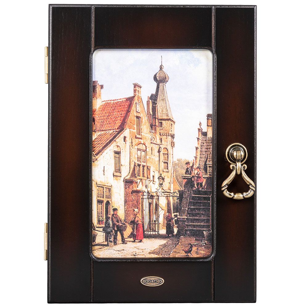 Ключница Семь ключей счастья Орех