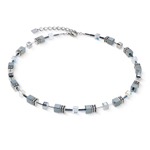 Колье Coeur de Lion Grey-Silver 4015/10-1217