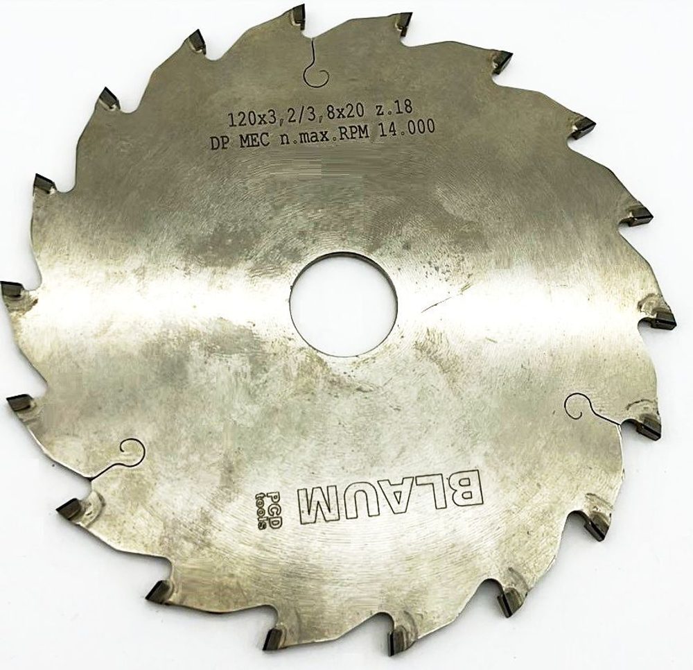 PCD пила D.120x3.2-3.8x2.0x20 Z=18 H=4 ITALY