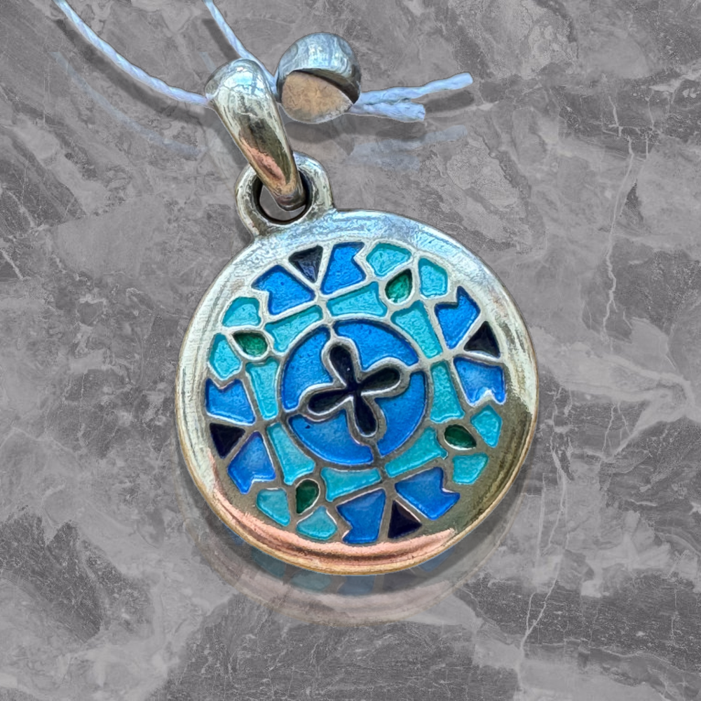 Подвеска «Ольгин Крест» эмаль