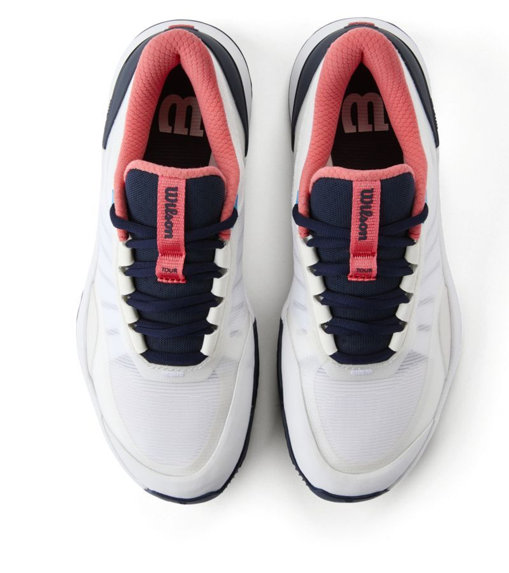 Женские Кроссовки теннисные Wilson Intrigue Tour Clay - белый