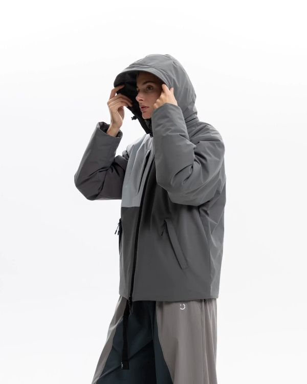 Куртка Shell-02 Boreal Edition серая/белая - фото 9