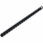 Пружина для переплета пластиковая "BC016", 16 мм, 100 шт/упак, черная