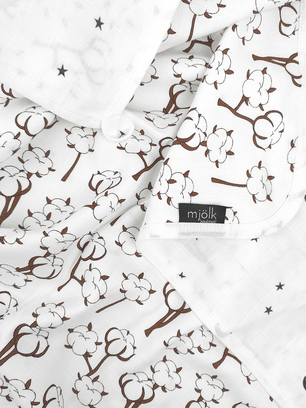 Муслиновое лёгкое одеяло Mjölk Хлопок