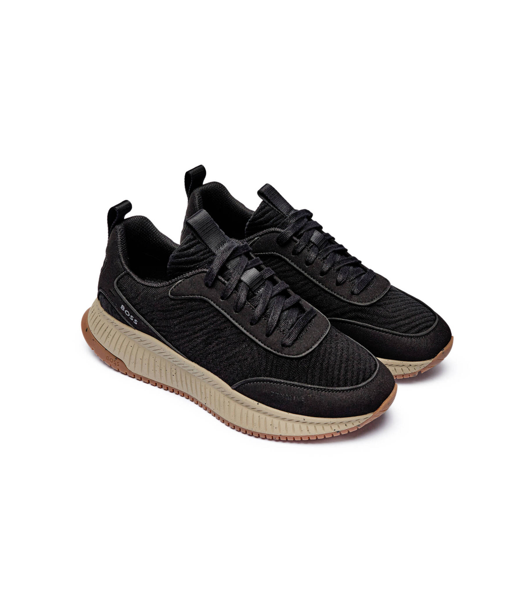 Кроссовки BOSS X ACBC BOSS BLACK - черный(50517897)