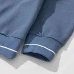 Толстовка YMKASHIX Four Stripes Фиолетовый/Бежевый/Серый/Синий