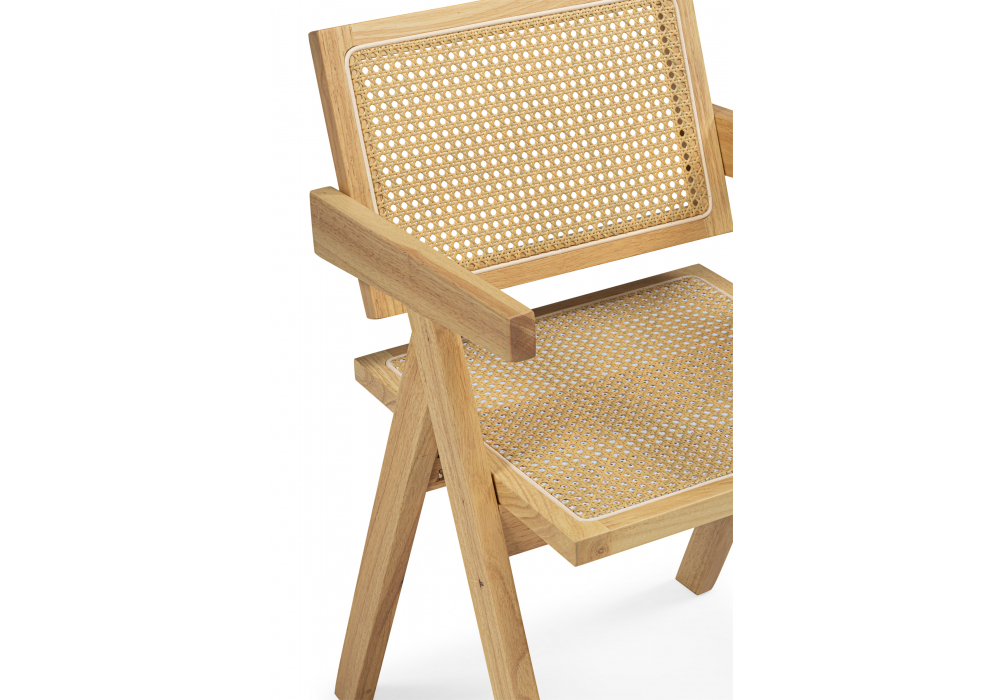 Стул деревянный Woodville Rattan wood