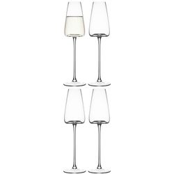 Набор бокалов для шампанского Sheen, 240 мл, 4 шт.