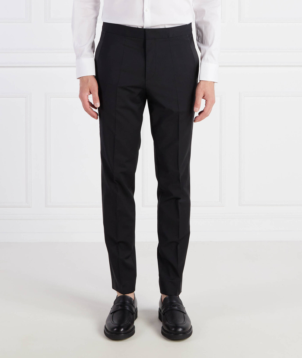 хлопковое штаны hesten224e1x HUGO - черный(50476482)